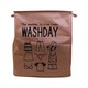 MGOU Folding Square Storage Bucket Red
