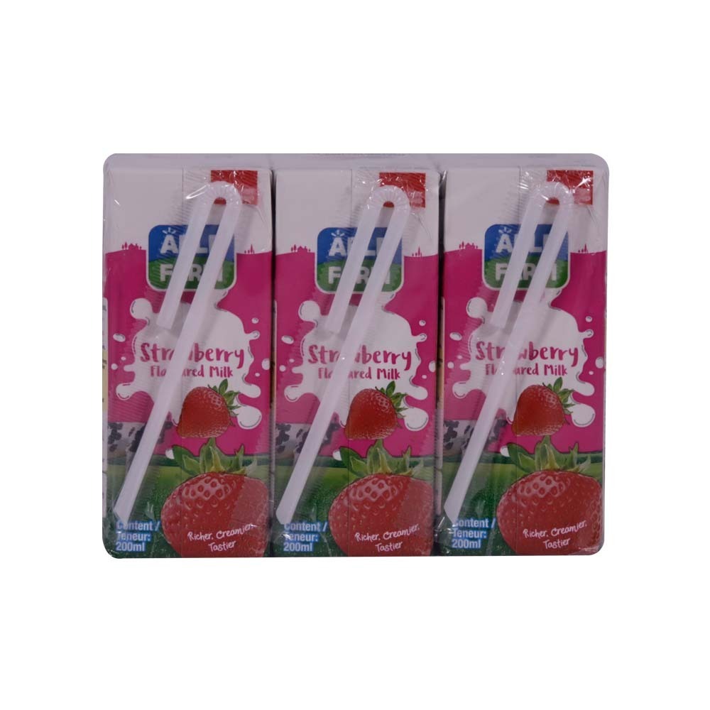 Able Farm Strawberry Flavoured Milk 200ML x 6PCS