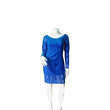 F038 Women Dress (Blue) S