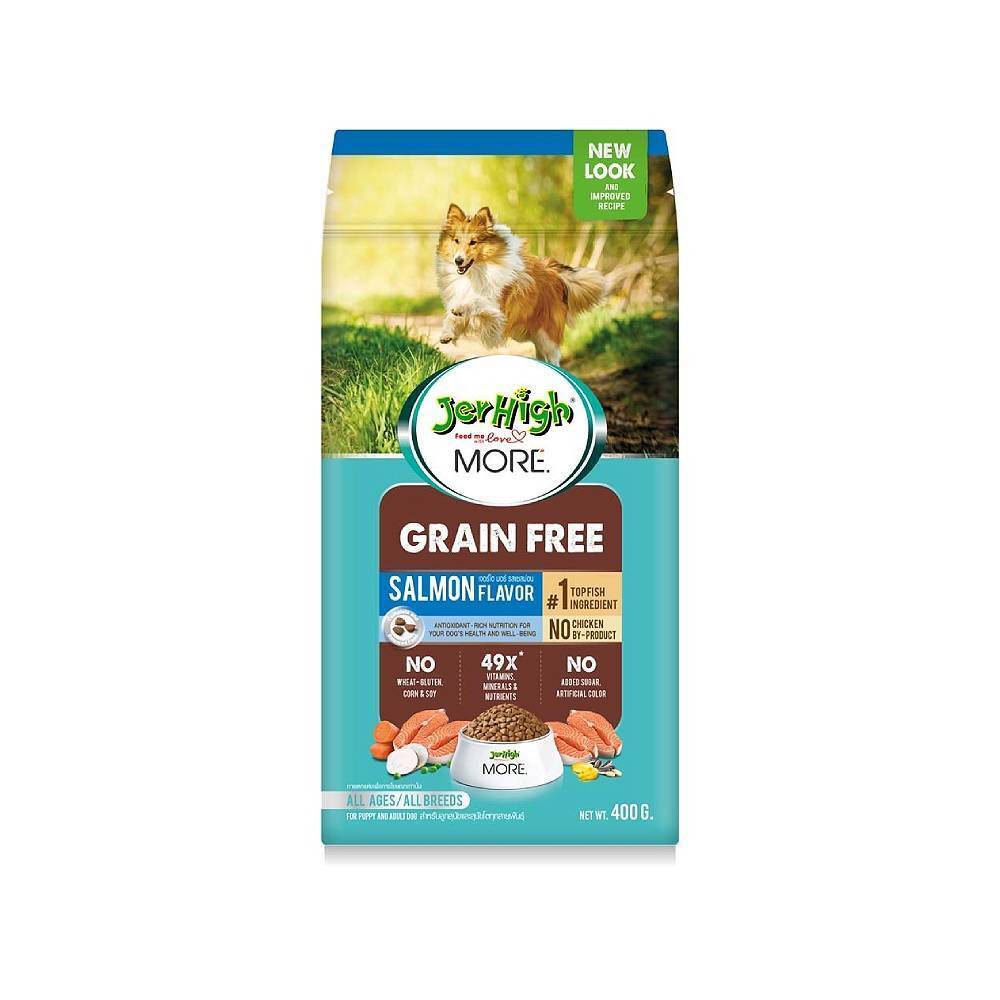 Jerhigh More Dog Food 400G (B7Grain Free Salmon)