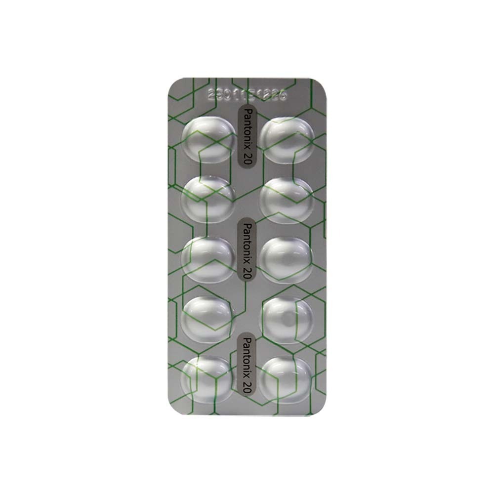 Pantonix 20 Pantoprazole 20MG 10PCS