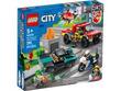 Lego City Fire Rescue & Police Chase 295Pcs/Pzs (5+Age/Edages) 60319