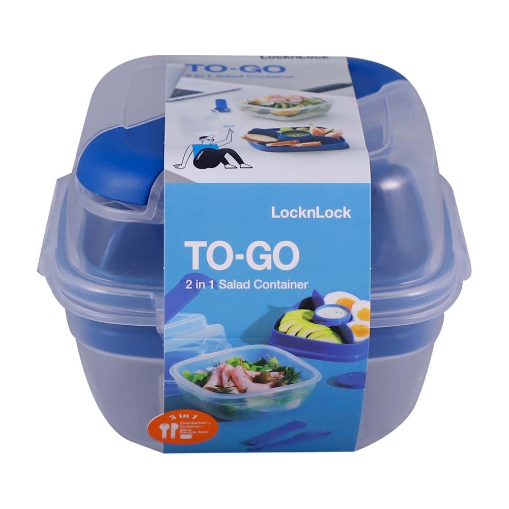 Lock&Lock To Go Snack Box HSM8440TLBLU