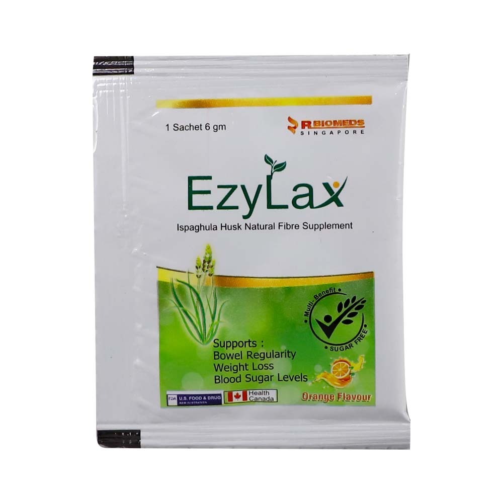 Ezy Lax Sugar Free Natural Fibre 6Gm 1PCS