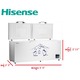 Hisense Chest Freezer FC-65DD4SA (500 Liter)