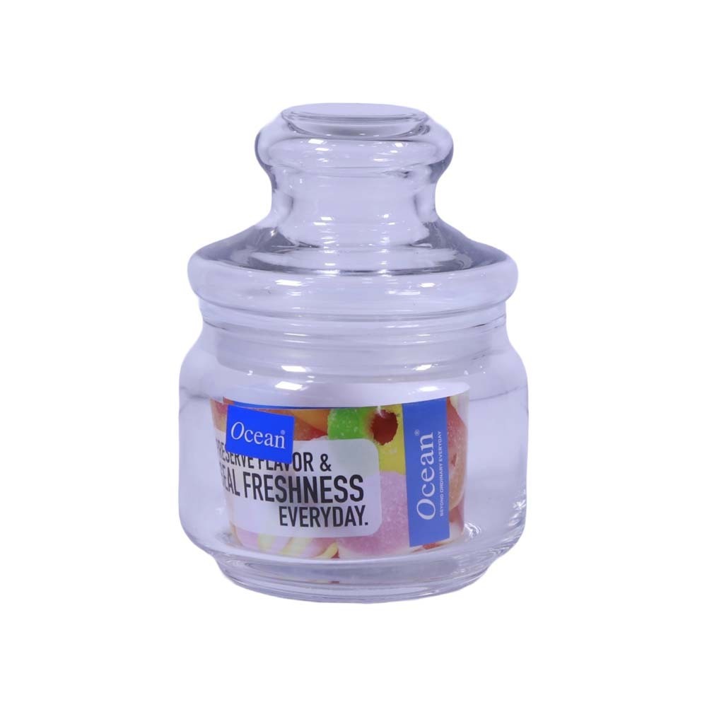 Ocean Rondo Glass Pop Jar 325ML 5B02511