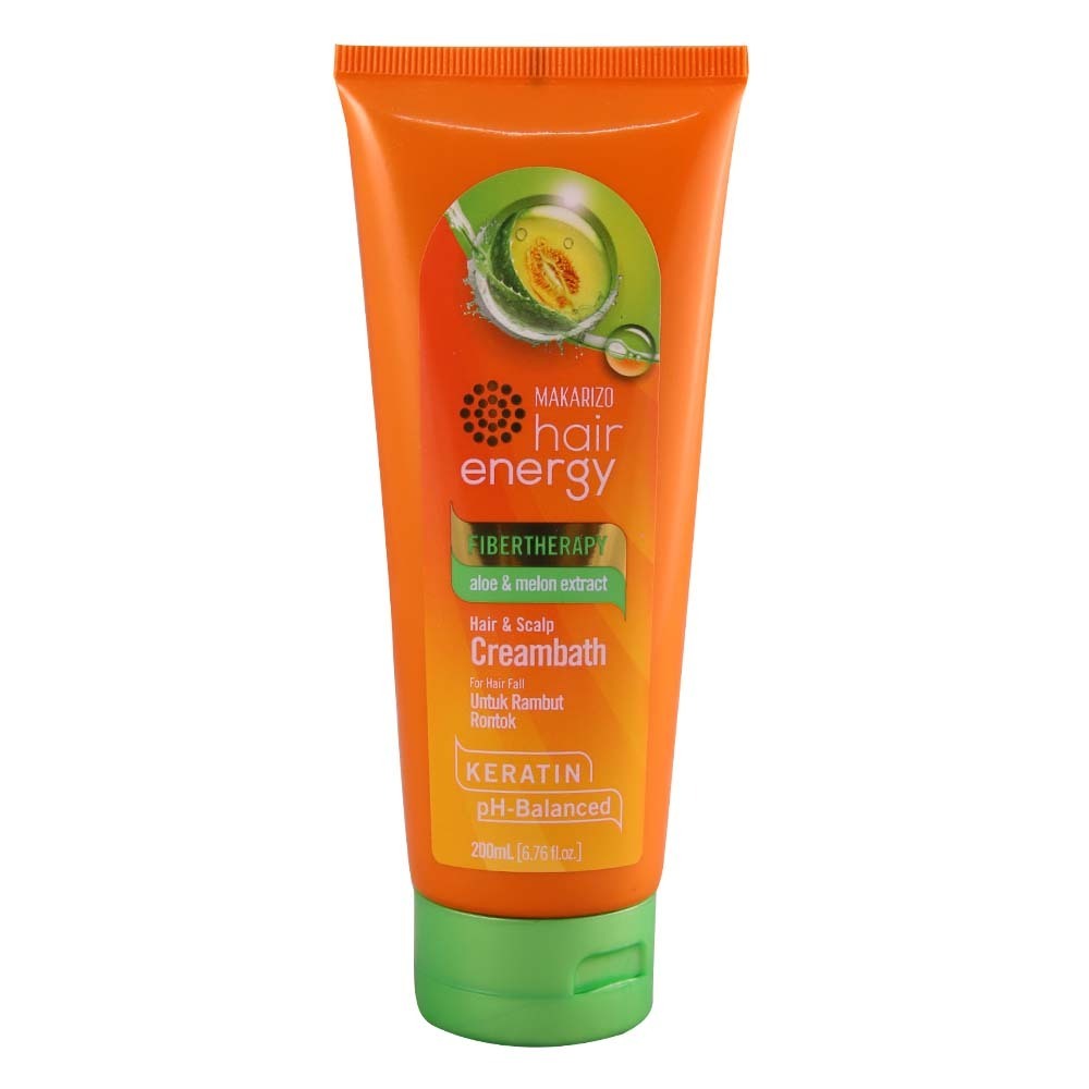 Makarizo Hair Creambath Aloe & Melon Extract 200ML