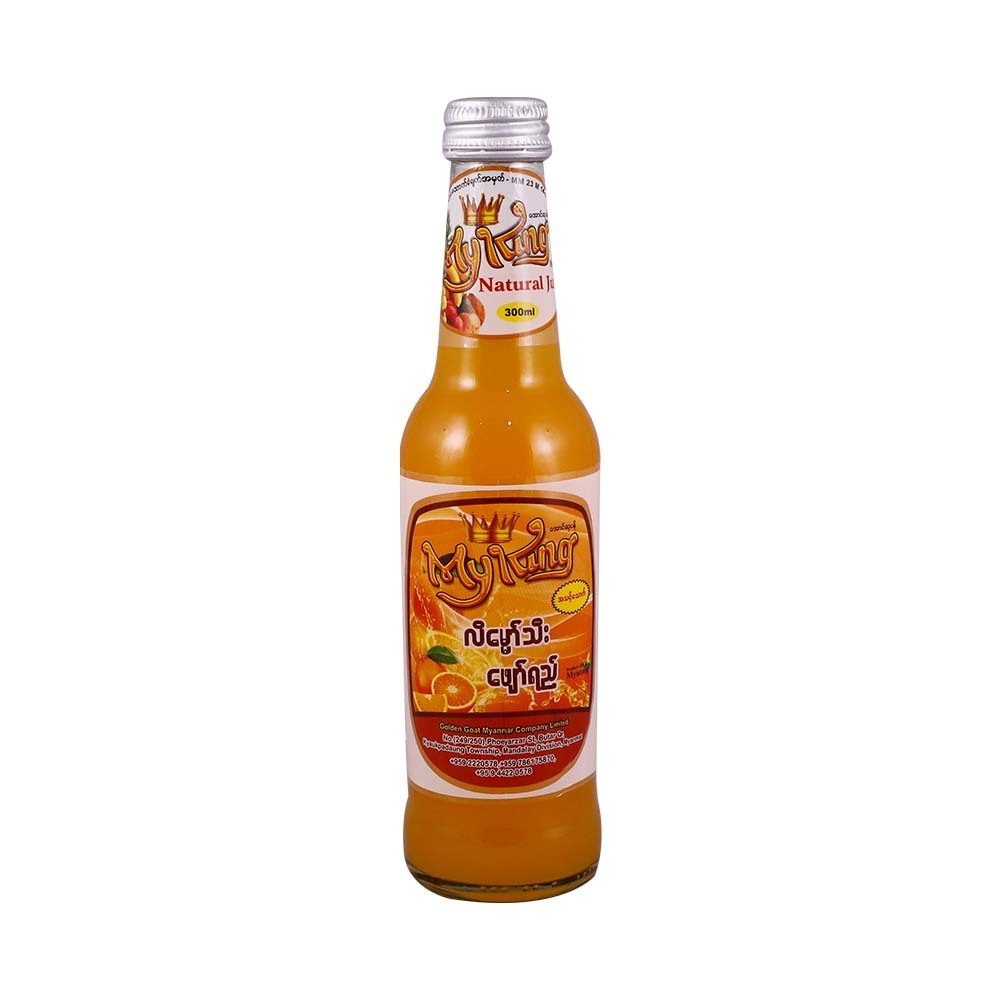 My King Natural Orange Fruit Juice 300ML