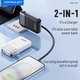 Konfulon A56Q (10000mAh Fast Charging 22.5W Built-in Cable Power Bank) White