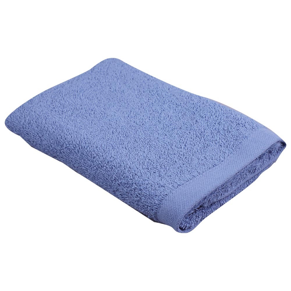 Lucky Boy Hand Towel 15X30IN Dark Blue