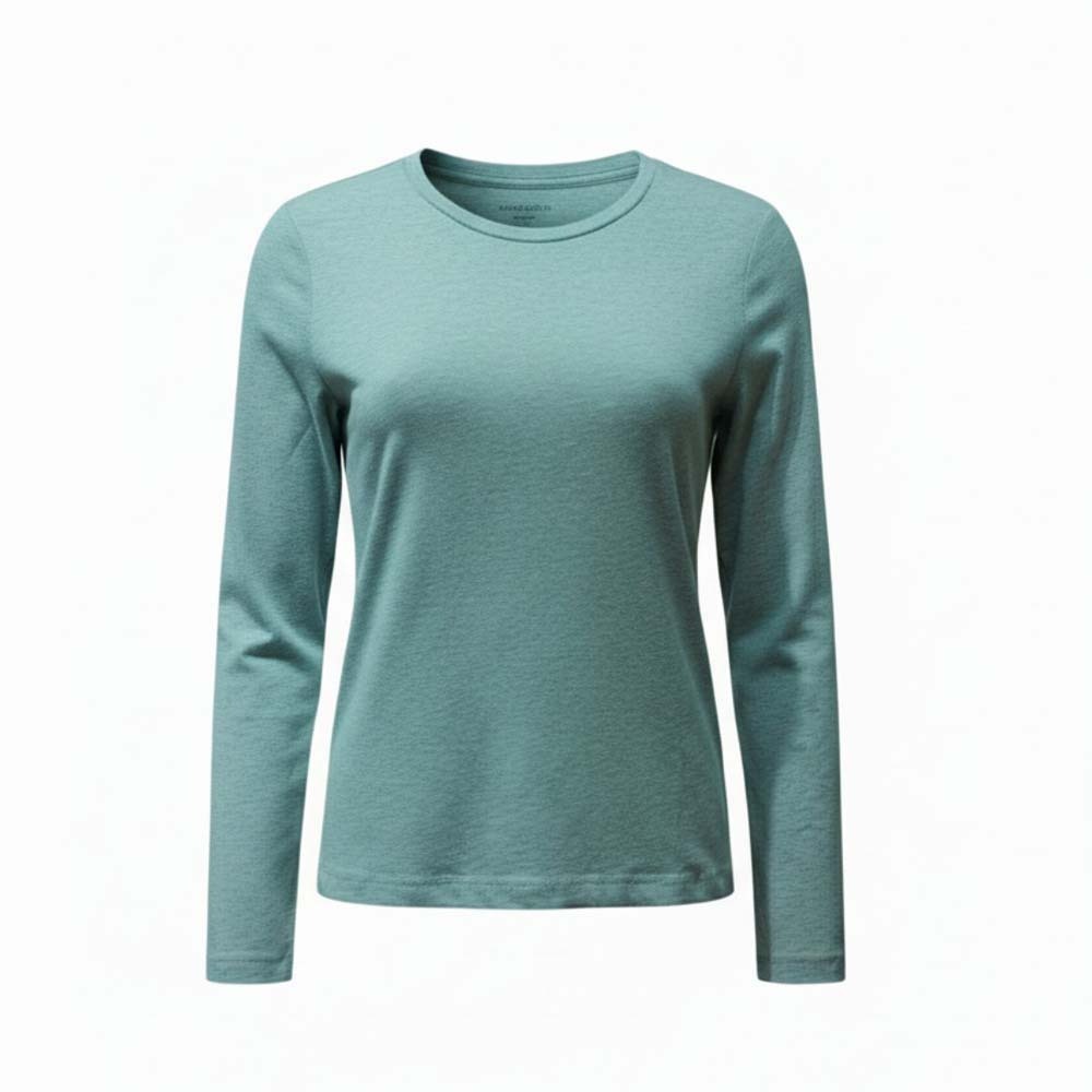 223204101022 Bossini Ladies T-Shirt FW 22 Turquoise ( XL )