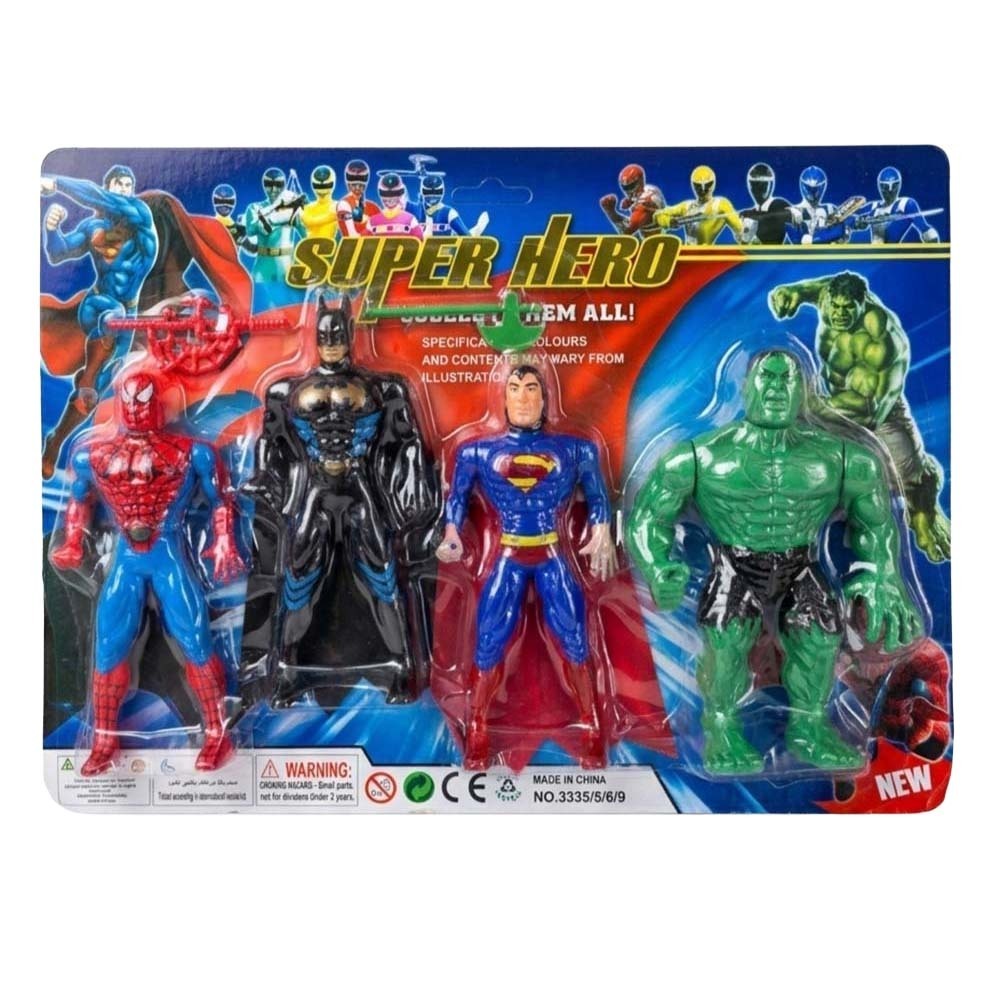 Baby Cele Super Hero Action Figure Set 11817