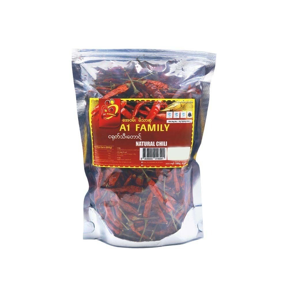 A1 ငရုတ်သီး အတောင့် ၄၀၀ဂရမ်