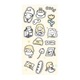 Jourcole  Bujo Girls Stickers 1 sheet 3x6inches JC0002