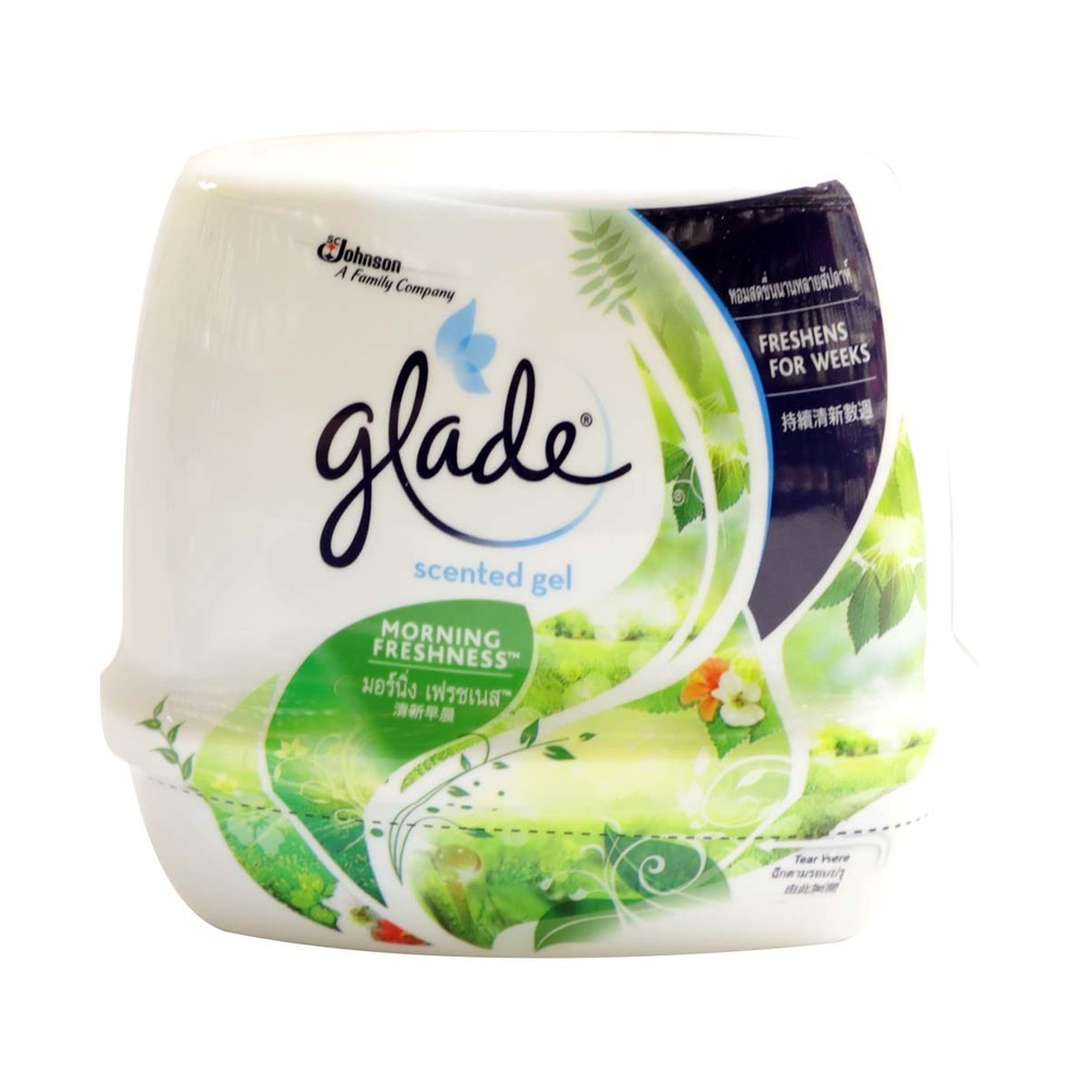 Glade Scented Gel Morning Freshness 180G