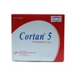 Cortan 5 Prednisolone Tablets 10PCS 1 x 20
