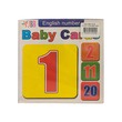 English Number Baby Cards
