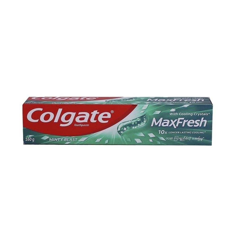 Colgate Max Fresh Cooling Crystals Minity Blast Toothpaste 160G