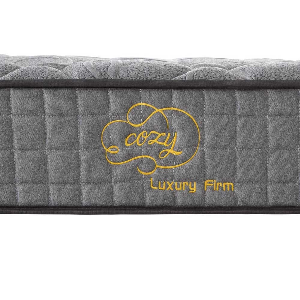 Deluxe Luxury Firm Mattress Queen  Gray