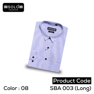 Solo Collection SBA 003 (Long) Slim Fit Shirt Large 02