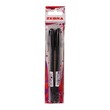 Zebra Ball Pen 0.7 Fine 2 Black
