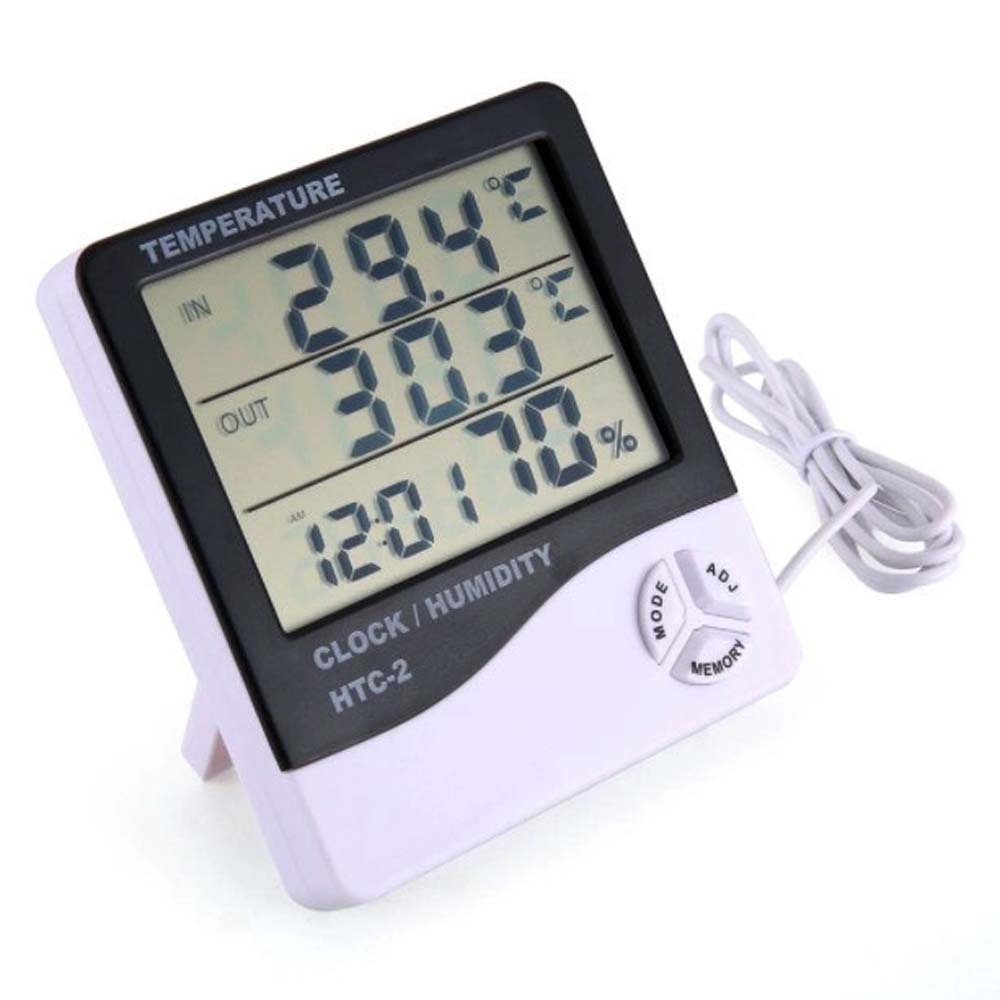 HTC-2 Temperature Clock Humidity