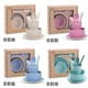 Wheat Straw Dinnerware Set Green