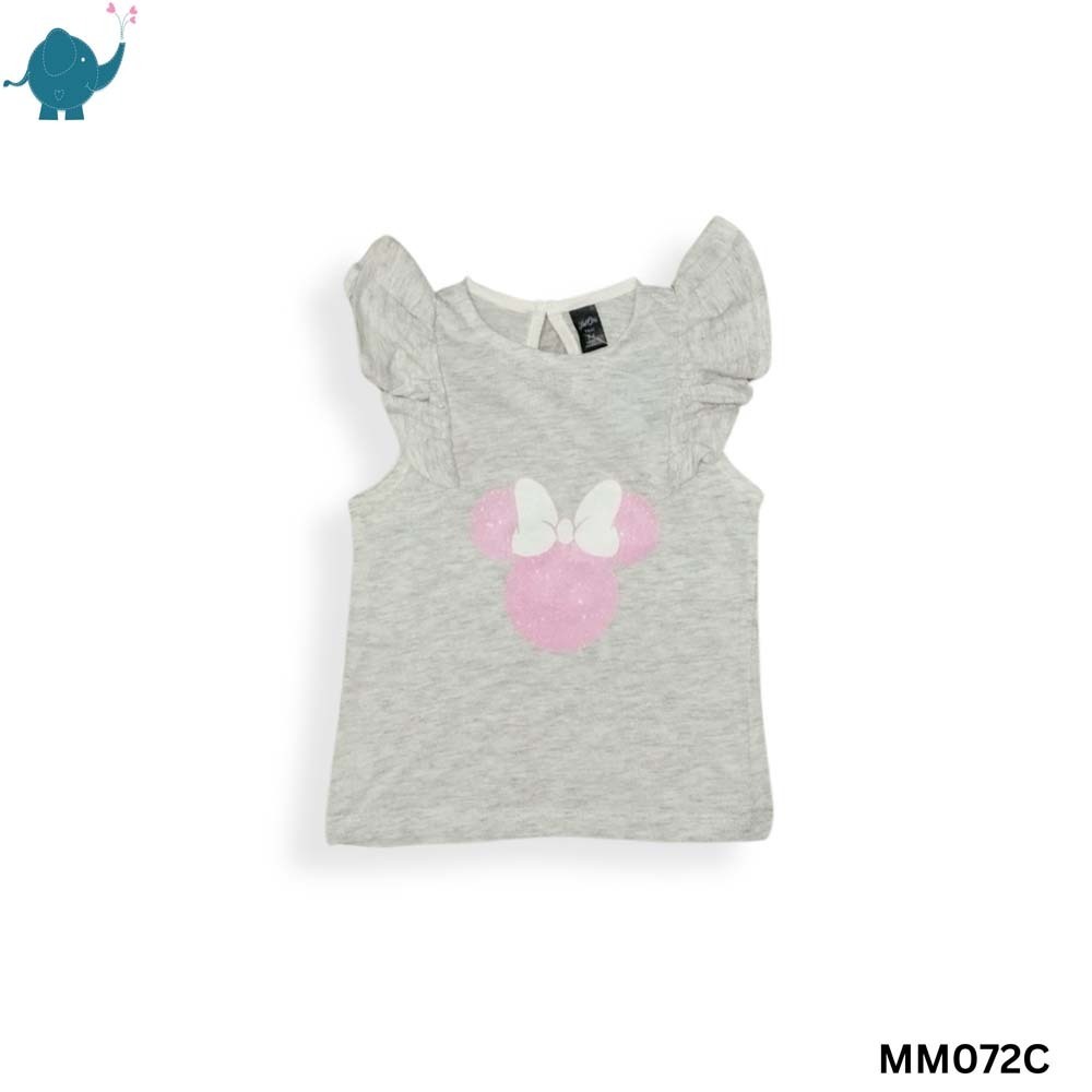 Max & Mia Kid Girl Sleeveless Top MM072C White Small