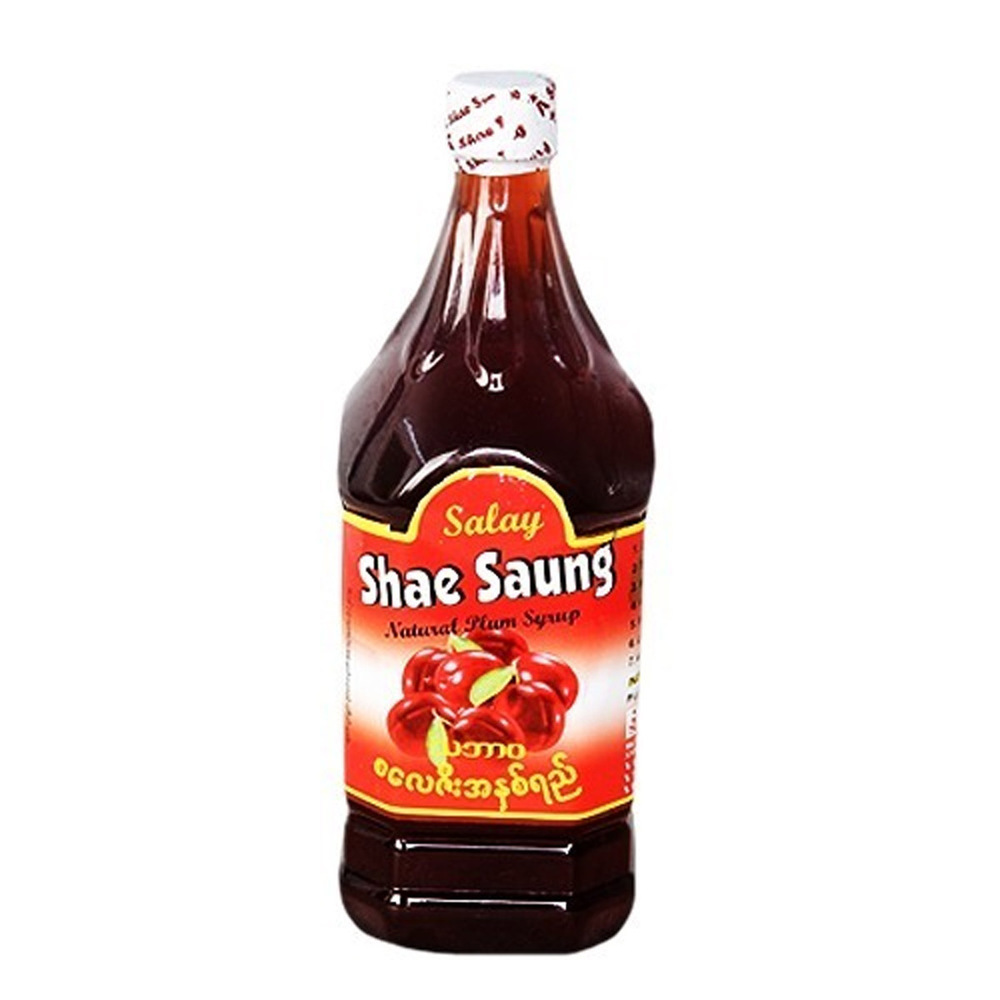 Shae Saung Natural Plum Syrup 1LTR (Salay)