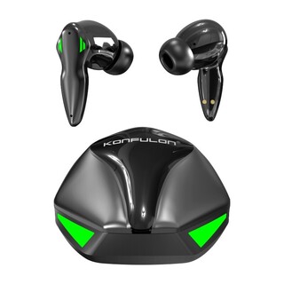 Konfulon GT-01  (TWS Gaming Wireless Earbuds) Black