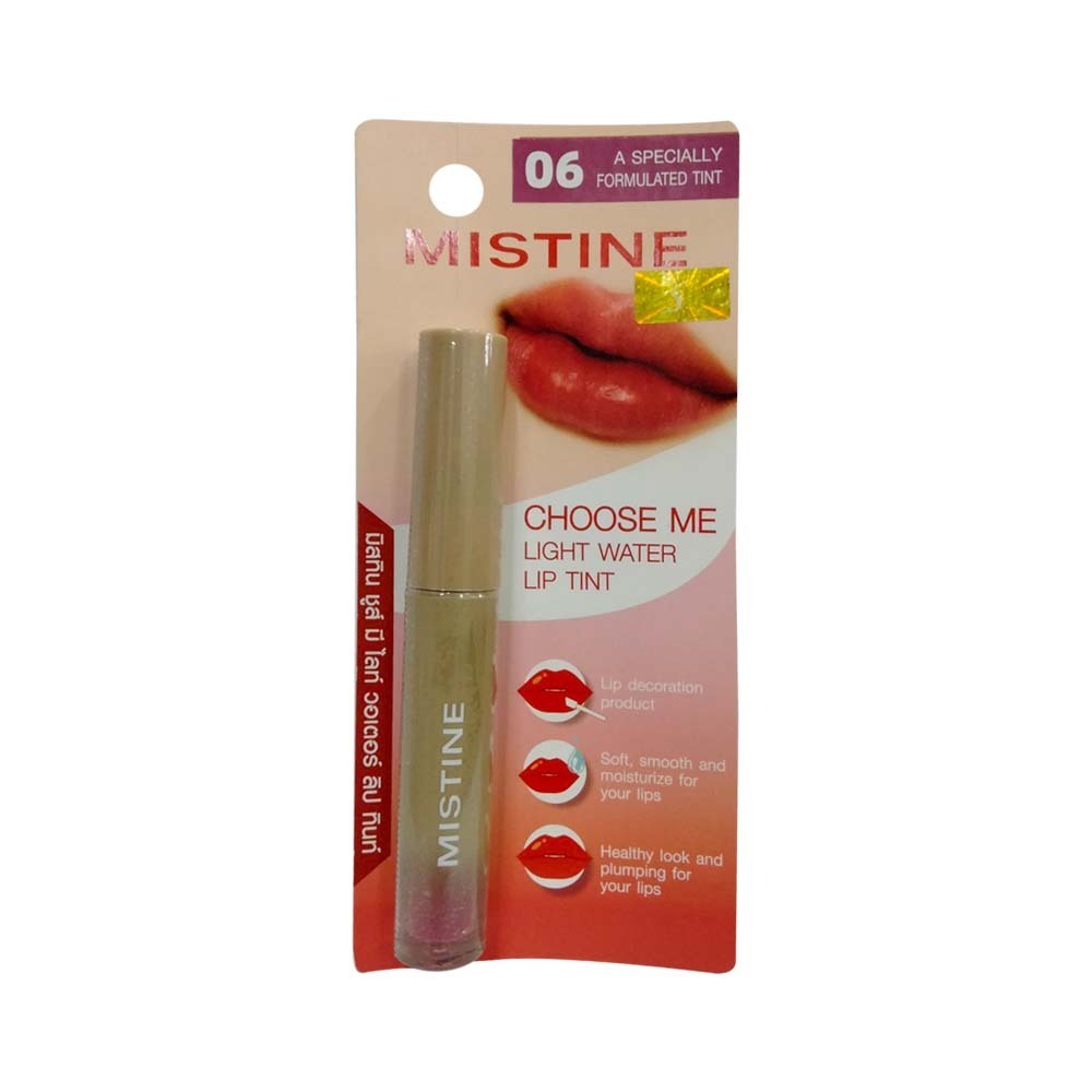 Mistine Choose Me Light Water Lip Tint 1.8G 06