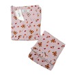 Bambi Women Night Wear Cotton Oneset Brown AA0041 Medium