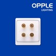 OPPLE OP-E06S6802-TV & Sound Box Jion Socket Four Switch and Socket (OP-23-043)
