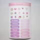 Jourcole  Pastel Kawaii Monthly Sticker 1 Sheet 4x6inches JC0027 pink