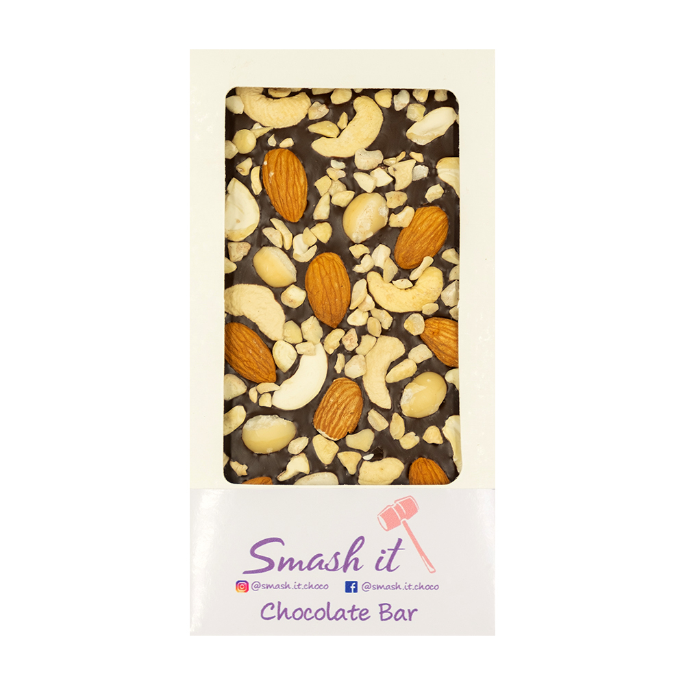 Smash It Nuts Chocolate Bar