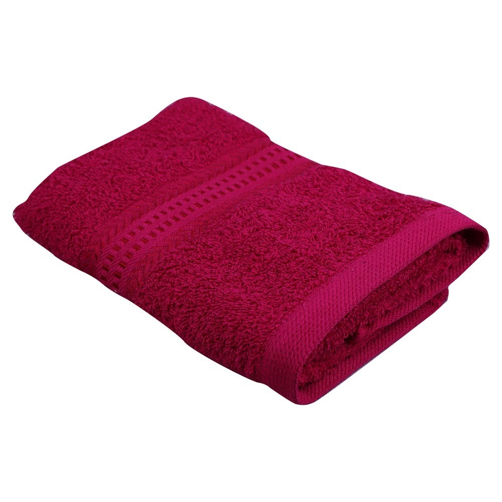 Lion Hand Towel 15x30IN No.101 Maroon