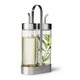 Ikea Örtfylld 3-Piece Oil/Vinegar Set, Glass/Stainless Steel 203.913.52
