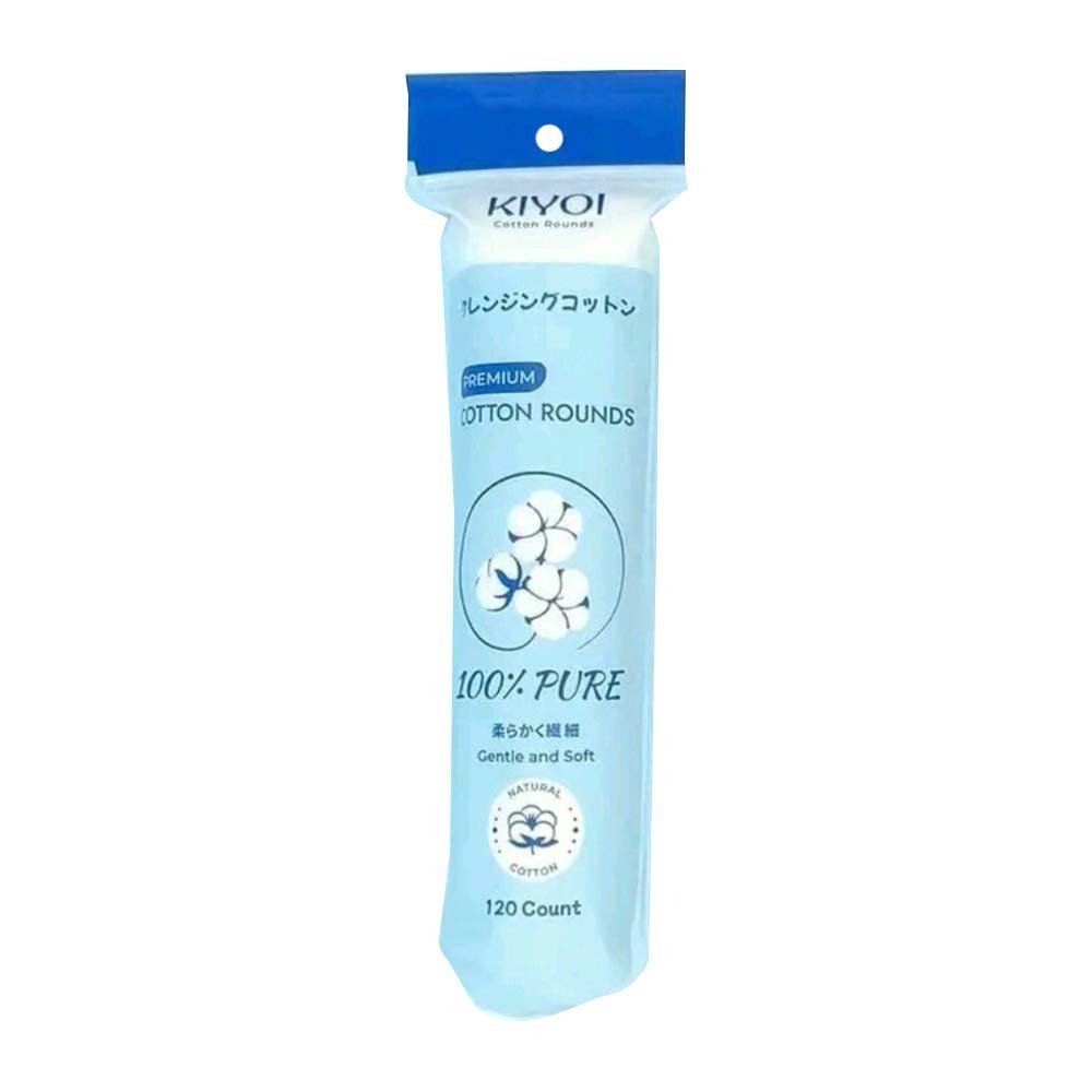 Beauty House Kiyoi  Dual Textured Cotton Round 120PCS