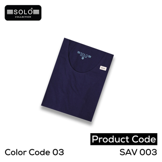 SOLO COLLLECTION Men Plain Vest SAV 003 (Code 08-XXL)