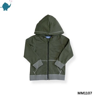 Max & Mia Unisex Hoodie MM1107 Green Medium