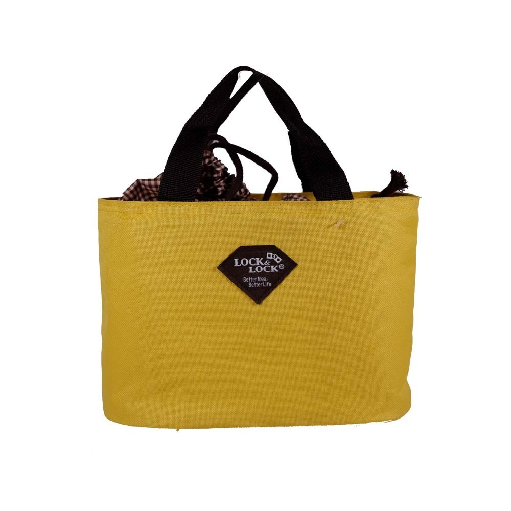 Lock & Lock Lunch Box Set 3PCS With Bag HAF100Y3 (Yellow)