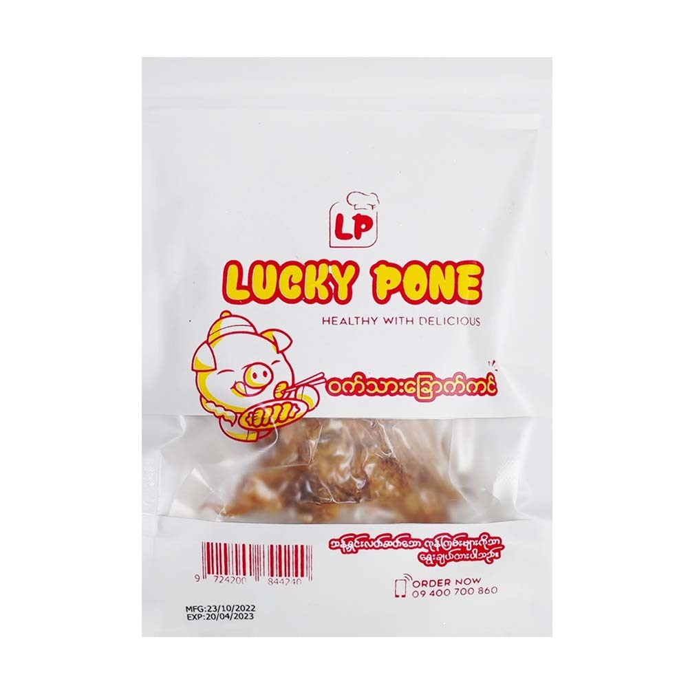 Lucky Pone ဝက်သားခြောက်ကင် 80G