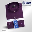 Mandarin Collar Shirt Long Sleeve Medium (Midnight Purple) SSM-O-P-L-026
