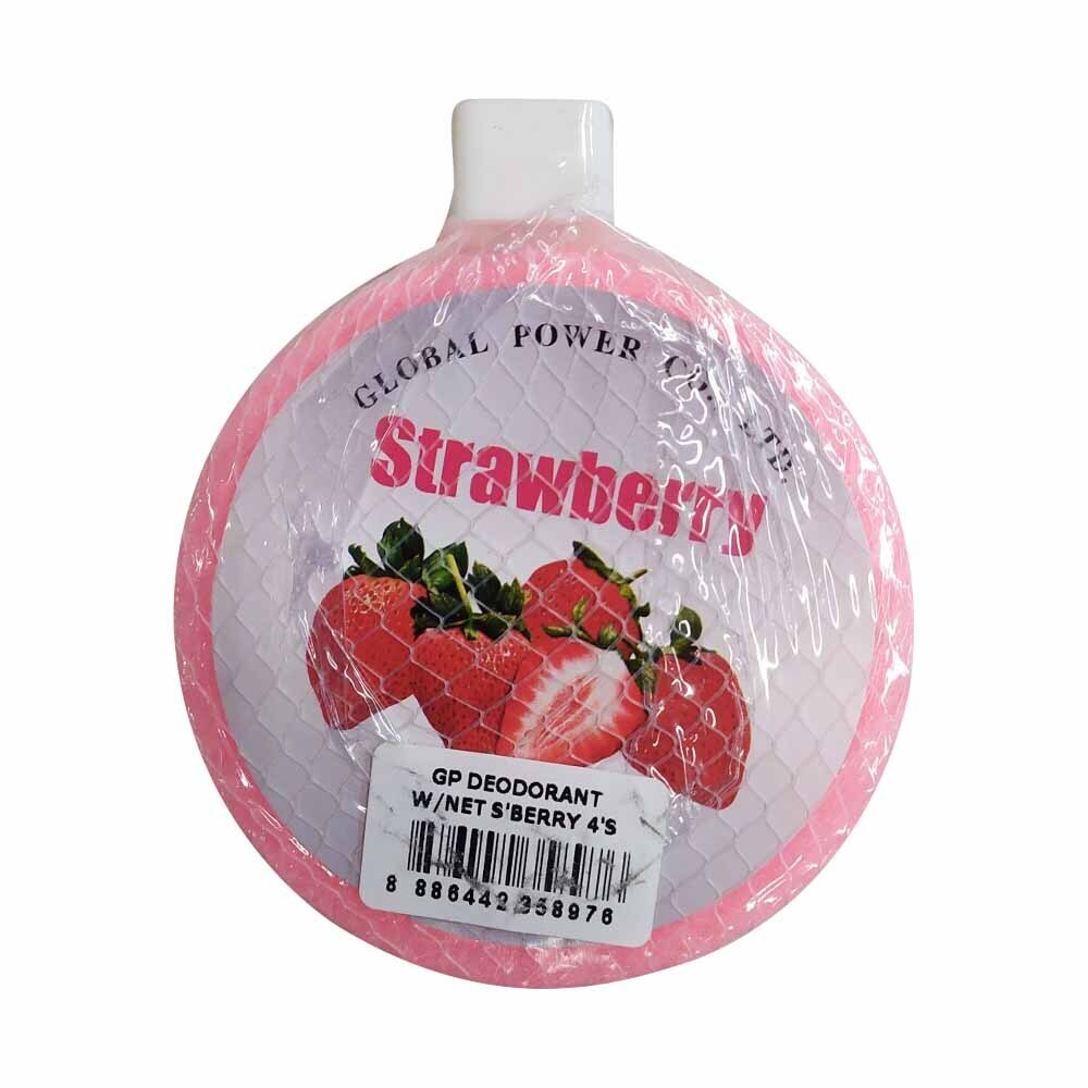 GP Deodorant With Net Strawberry 4PCS