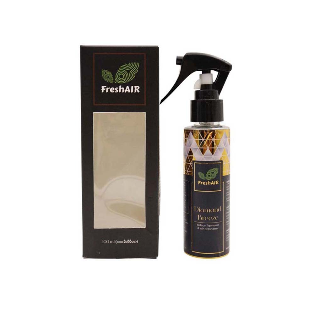 Fresh Air Odour Remover & Air Freshener (Diamond Breeze) 100ML