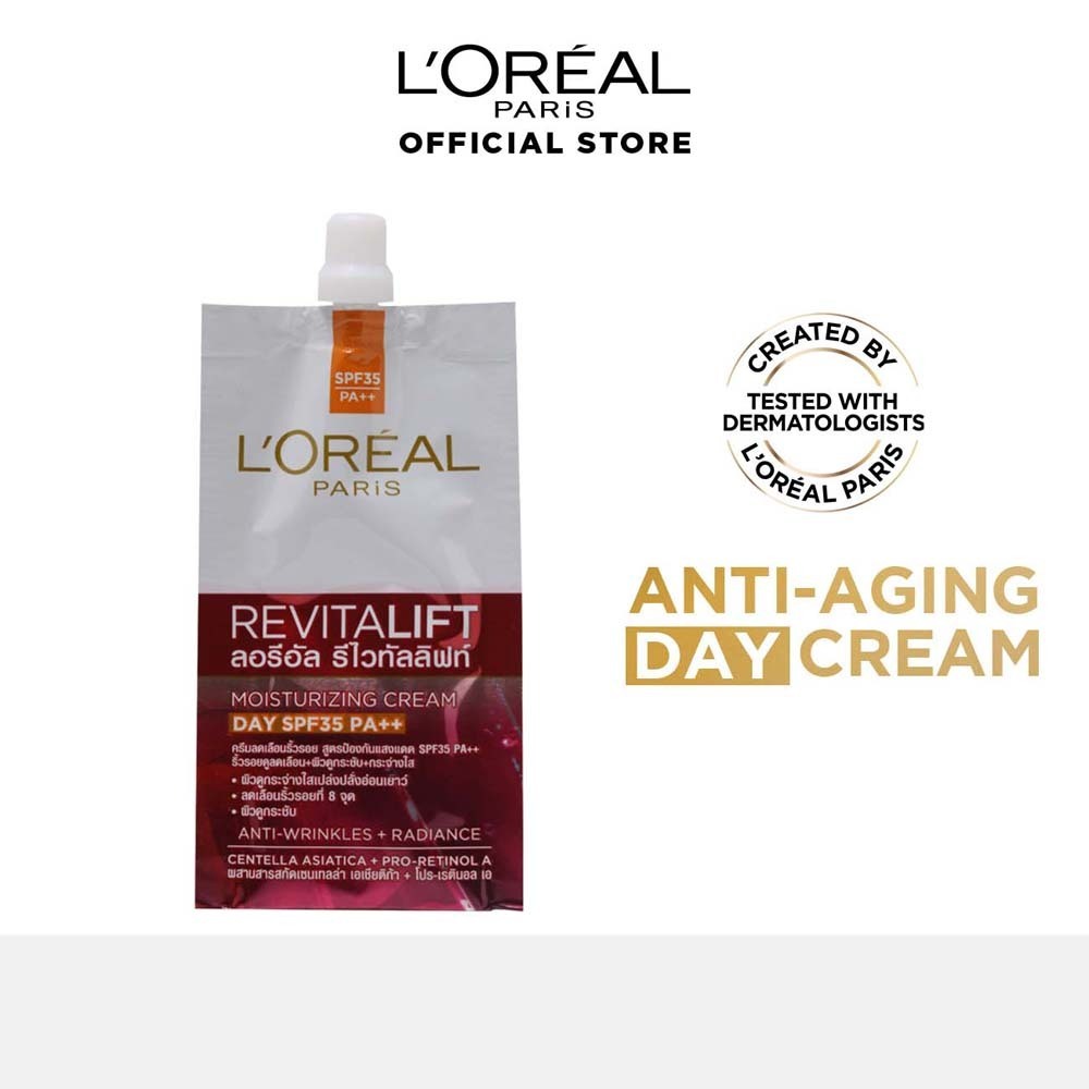 Loreal Revitalift Anti-Aging Moisturizing Day Cream SPF 35 PA++ 7ML