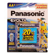 Panasonic Evolta Battery 4 Pcs LR6EG/4B (AA)