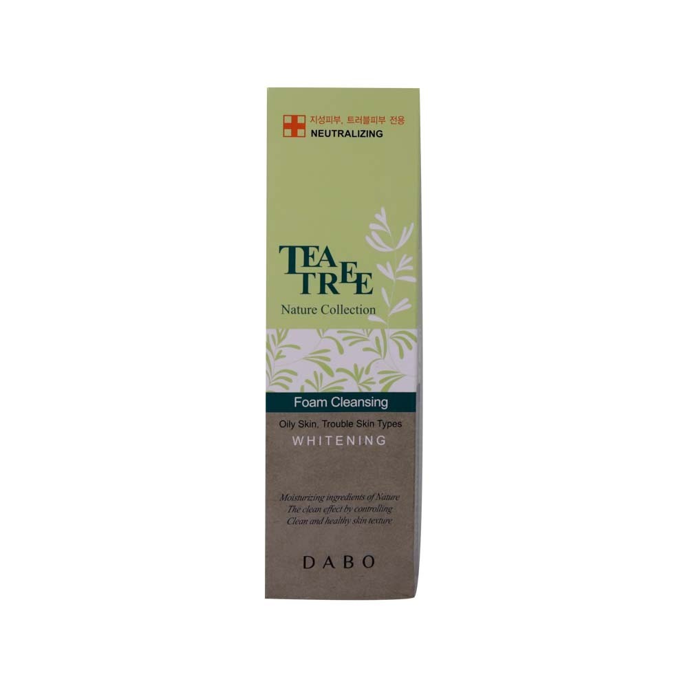 Dabo Foam Cleansing Teatree Whitening 150ML