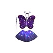 Beauty House LED Butterfly Fairy Costume Set Purple