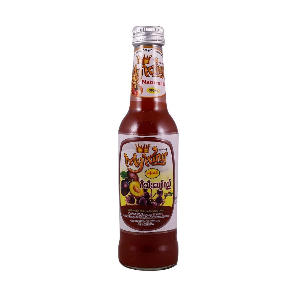 My King Natural Plum Fruit Juice 300ML